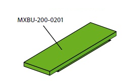 Ізоляція верхньої частини 2 TXN380 - MXBU-200-0201-RAL6018